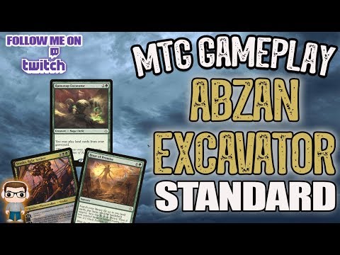 Abzan Ramunap Excavator - Standard MTG Gameplay