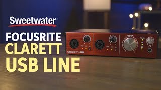 Video thumbnail for Focusrite Clarett USB Audio Interface Series Review by Sweetwater