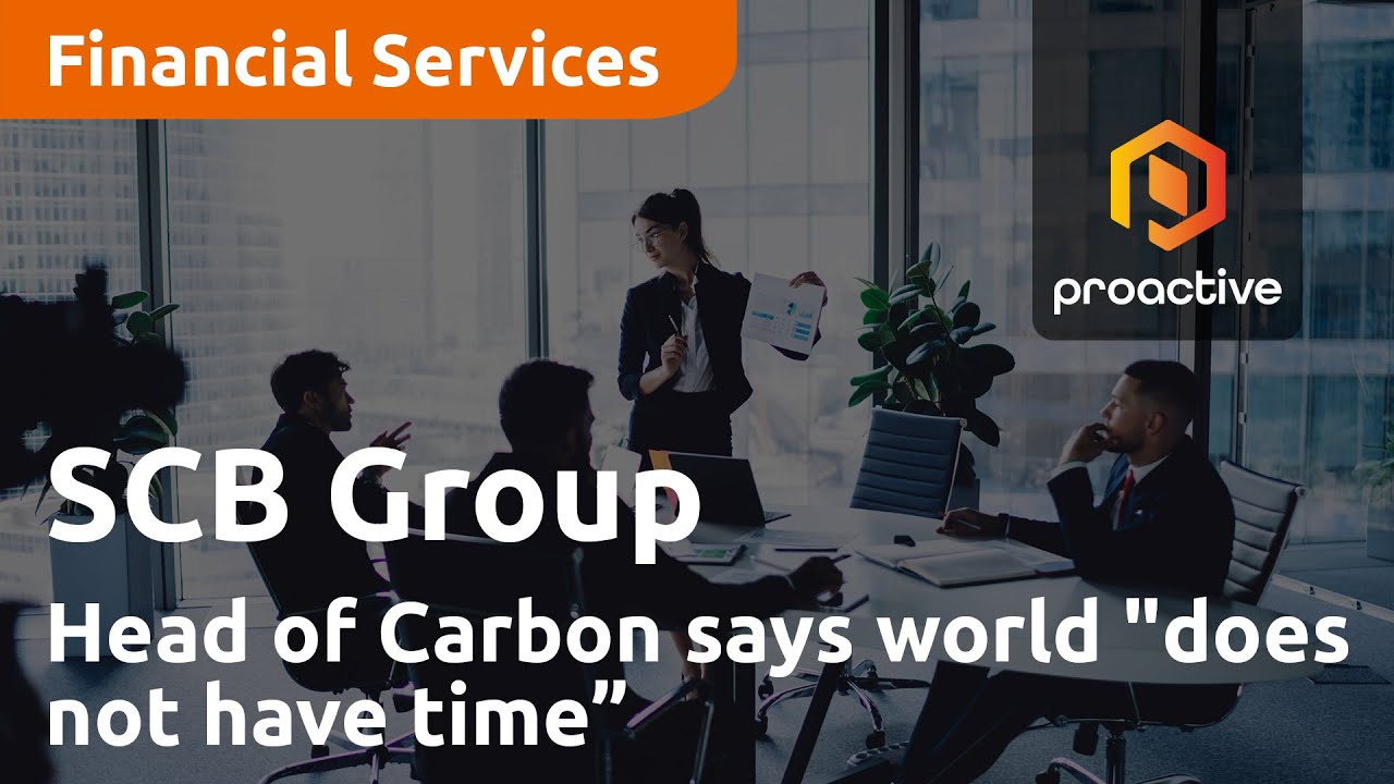 SCB Group Head of Carbon says world "does not have time"