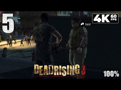 Dead Rising 3 (PC) - 4K60 Walkthrough 100% Part 5 - Time for a Hero & Love Thy Neighbor