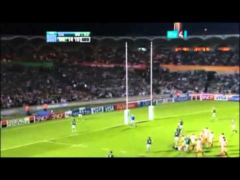 Georgian missed kicks vs Ireland 2007