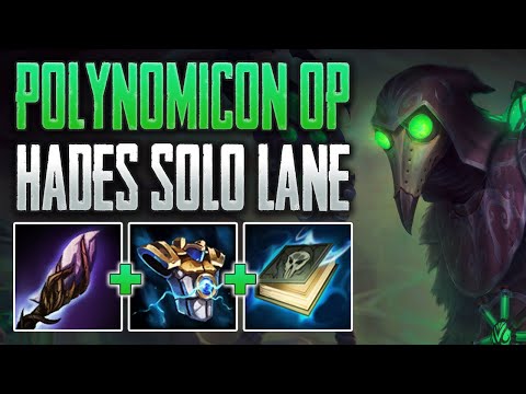 HUGE POLYNOMICON VALUE! Hades Solo Gameplay (SMITE Conquest A-Z)