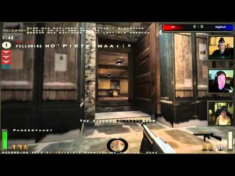 RTCW Fall Cup: n0 vs. HighBot - Playoffs WB Round 1 (Part 1)