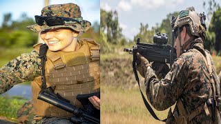 US Marines Fire New Annual Rifle Qualification in Marine Corps Base Camp Pendleton California