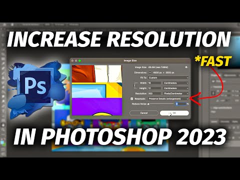 How to INCREASE RESOLUTION of an Image In Adobe Photoshop 2023 (EASY)
