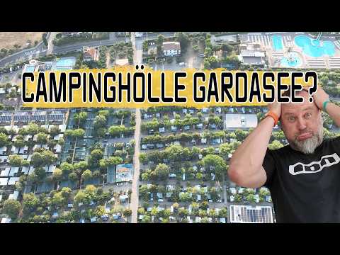 Summer, holidays, camping, Lake Garda - Heaven or hell? Spiaggia d'Oro