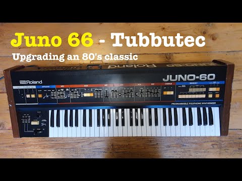 Roland Juno-6 61-Key Polyphonic Synthesizer 1982 - 1984 - Black image 17