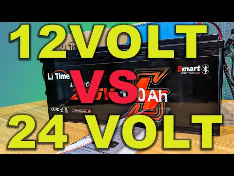 12v oder 24v LiFePo4 Batterie? Warum habe ich gewechselt? LI-Time LiFePo4 25,6V