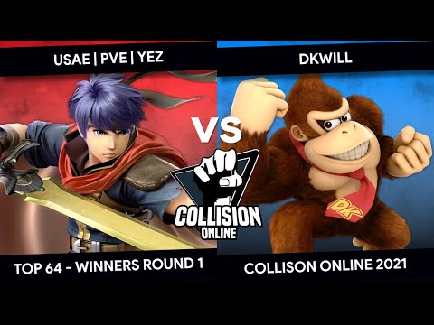 Collision Online 2021 - Yez (Ike) Vs. DKWill (Donkey Kong) - Top 64 - Winners Round 1