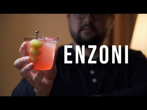 ENZONI | ЭНЗОНИ | Коктейль с кампари, джином и виноградом