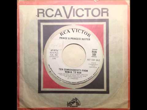 Princess Buster Ten Commandments of Woman to Man - RCA Victor