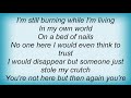 Joseph Arthur - Bed Of Nails Lyrics