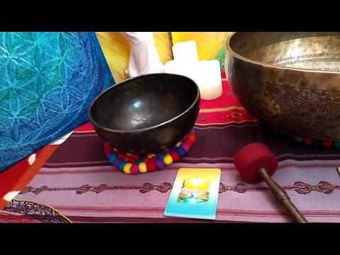 Wochenorakel - KW41 (10. -16. Oktober 2016 ) in Begleitung der Klangschalen