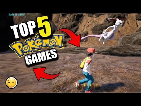 Top 5 Best Open World Pokemon Games For Android!🥵 & Ios | Multiplayer