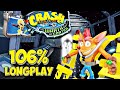 Crash Bandicoot Wrath Of Cortex Remastered Complete 106 Walkthrough All Gems Platinum Relics