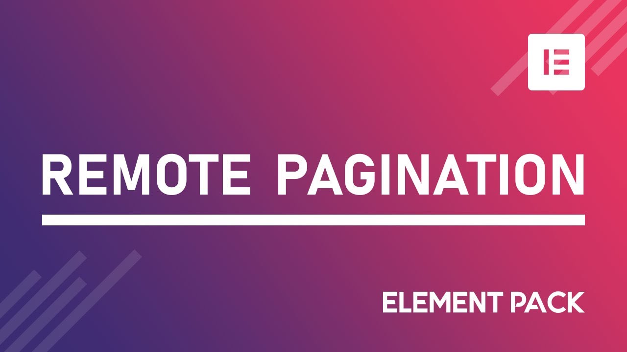 Remote Pagination Video Thumbnail