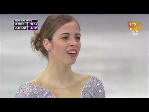 Carolina KOSTNER ITA Short Program 2014 European Figure Skating Championships Budapest