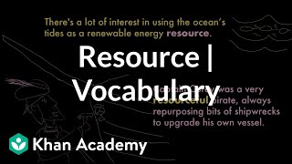 Resource | Vocabulary | Khan Academy
