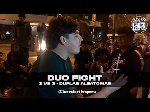 PERSEO & RASEC vs BRAIN & KZADOR - RONDA 1 | 👥 LARCOLECTIVO: DUO FIGHT - 2vs2 RANDOM 💥 #FREESTYLE