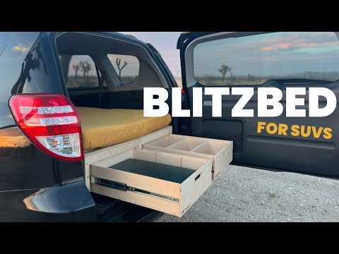BlitzBed Sleeping Platform for SUVs (formerly called RuumiBox)