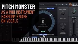 Video thumbnail for How to create robotic vocal harmonies with Pitch Monster by Devious Machines