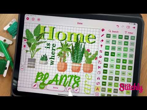 Stitchly: Cross stitch