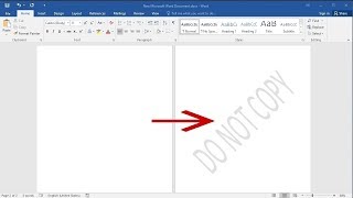 How to watermark one page only in Word