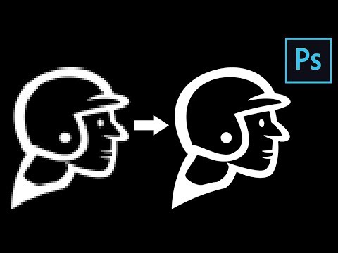 Convert Low Res Graphic to High Res in Photoshop