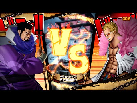 Fujitora vs Doflamingo - One Piece: Burning Blood