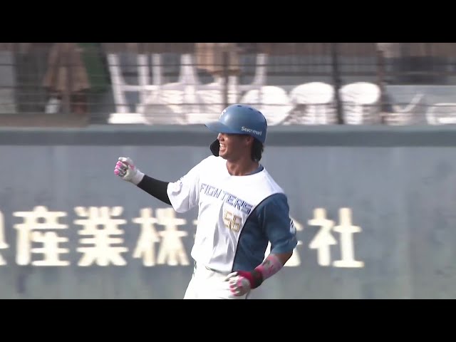 【ファーム】初球で決めた!! ファイターズ・細川凌平のタイムリーヒットでサヨナラ勝利!! 2025年8月27日 北海道日本ハムファイターズ 対 埼玉西武ライオンズ