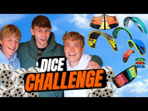 Roll the dice 🎲 to select your Kite // The Dice KITESURFING CHALLENGE