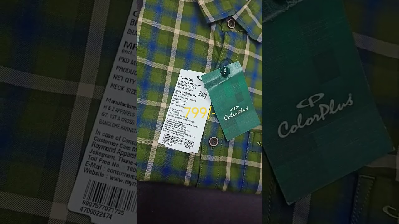 colour plus shirt #original