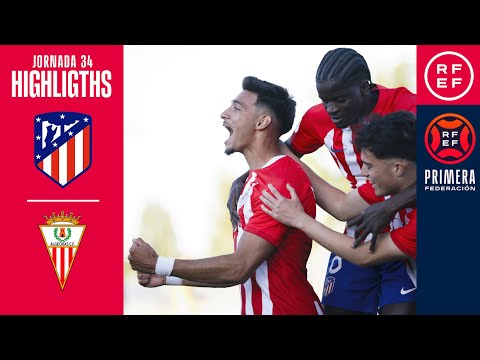 Resumen de Atlético B vs Algeciras CF Jornada 34