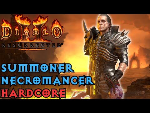 Join My Army of the Dead! - Summoner Necromancer SSF Hardcore- Diablo 2 Resurrected