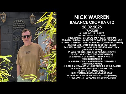 NICK WARREN (UK) @ Balance Croatia 012 28.02.2025