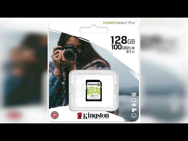 Vídeo relacionado con Kingston Canvas Select Plus SD - SDS2/128GB Class 10 UHS-I