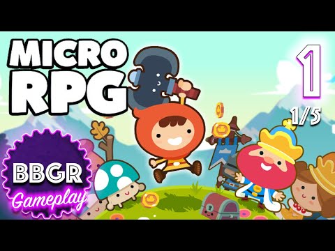 Micro RPG - Review 1/5, Game Play Walkthrough No Commentary 1 - YouTube