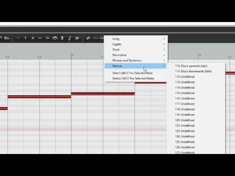 How to set up a UACC menu to change articulation in Reaper