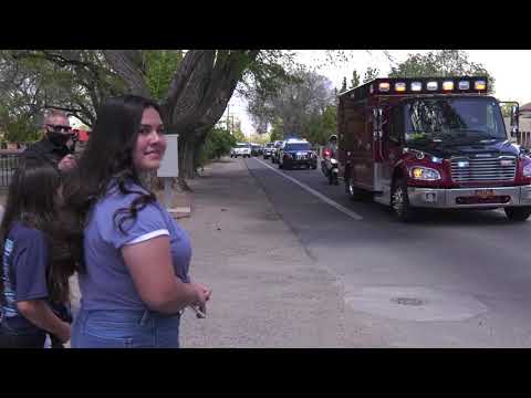BCSO BCFD Birthday Parade for Desarae Chavez
