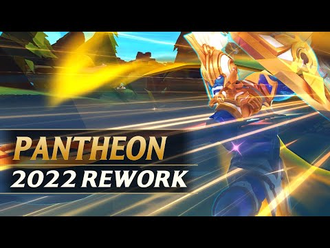 PANTHEON MINI REWORK 2022 Gameplay Spotlight Guide - League of Legends