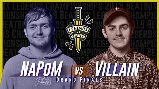 Villain vs Napom | Beatbox Legends Championships 2019 | Finals