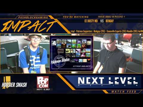 IMPACT [Melee] - EE DUSTY MD (Marth) vs BENGAY (Sheik) - WAVE BBB2 W.ROUND 1