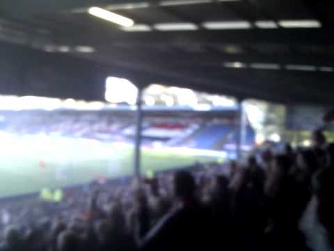 Fc United fans celebrating against Barrow