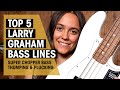 Top 5 Larry Graham Bass Lines | Graham Central Station & Hidden Bonus Track | Thomann