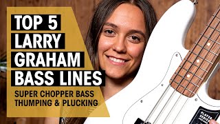 Top 5 Larry Graham Bass Lines | Graham Central Station &amp; Hidden Bonus Track | Thomann