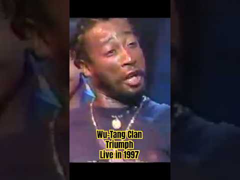 Wu-Tang Clan Triumph Live in 1997 #foryou #hiphop #wutangclan #90shiphop