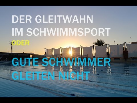 Der Gleitwahn im Schwimmsport: "Gute Schwimmer gleiten nicht"
