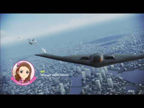 Ace Combat Infinity - Co-Op Battle 830 - Emergency Land Strike B-2A MVP!