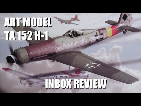 Art Model Focke Wulf Ta152 H-1 1/72 inbox review