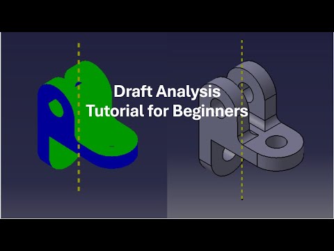 CATIA V5 Draft Analysis Tutorial for Beginners | Step-by-Step Guide
